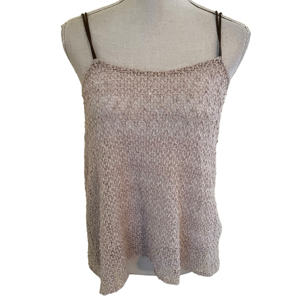 Anthropologie Deletta "Adorned Whimsey" Tank XS